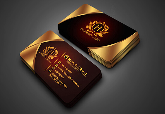 do professional modern stylish business card design
